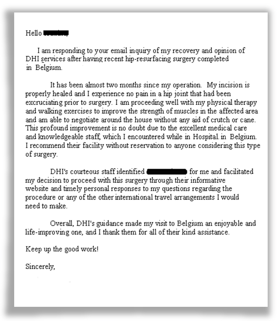 Andy letter