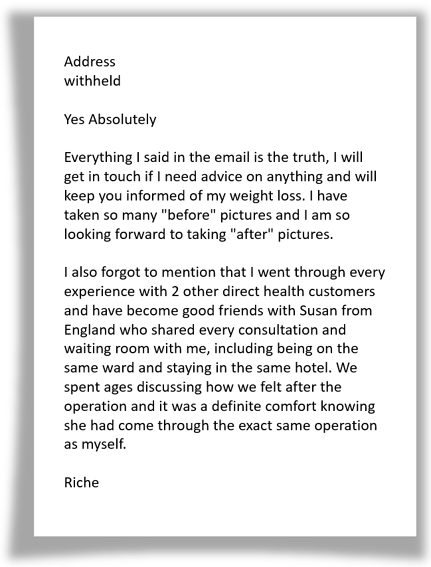 Richie letter
